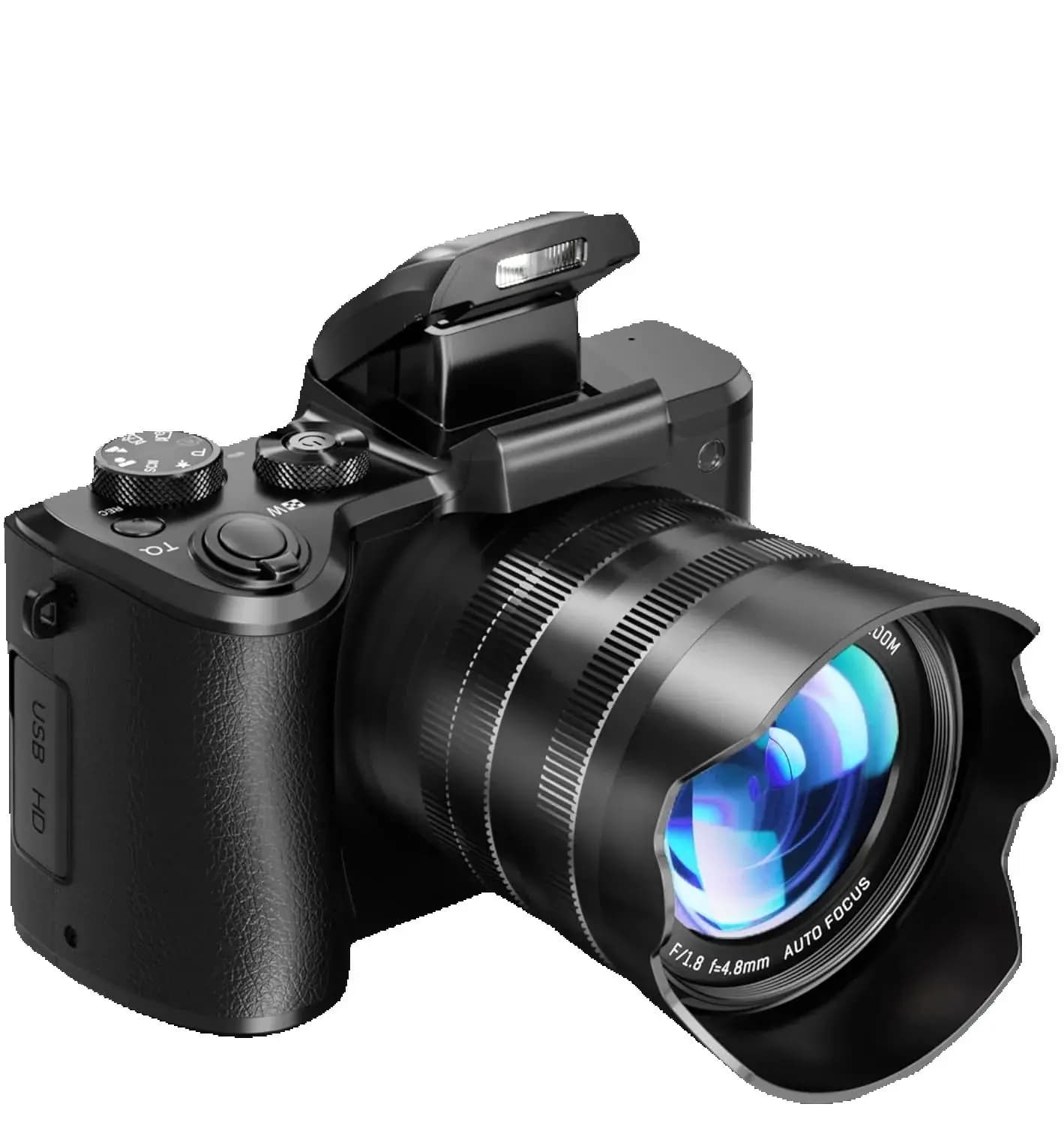 Fotocamera Digitale 8K 88MP con Autofocus, WiFi, Doppia Lente, Zoom 16X, Schermo Touch, 32GB per Video YouTube e Foto