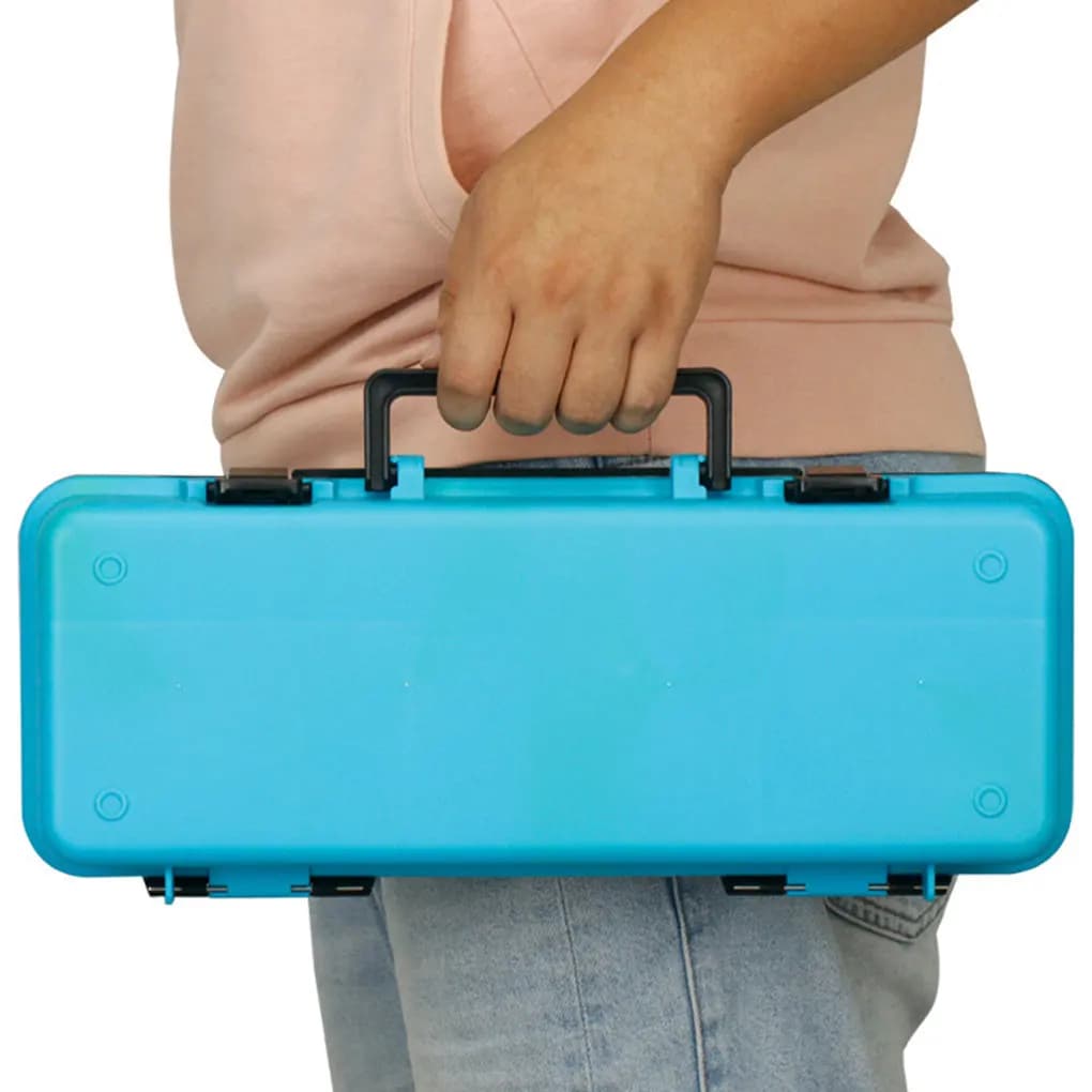 Fishing equipment box Exhaust handle Hook for bait Collector's housing PP Portable accessories Useful container Organizer