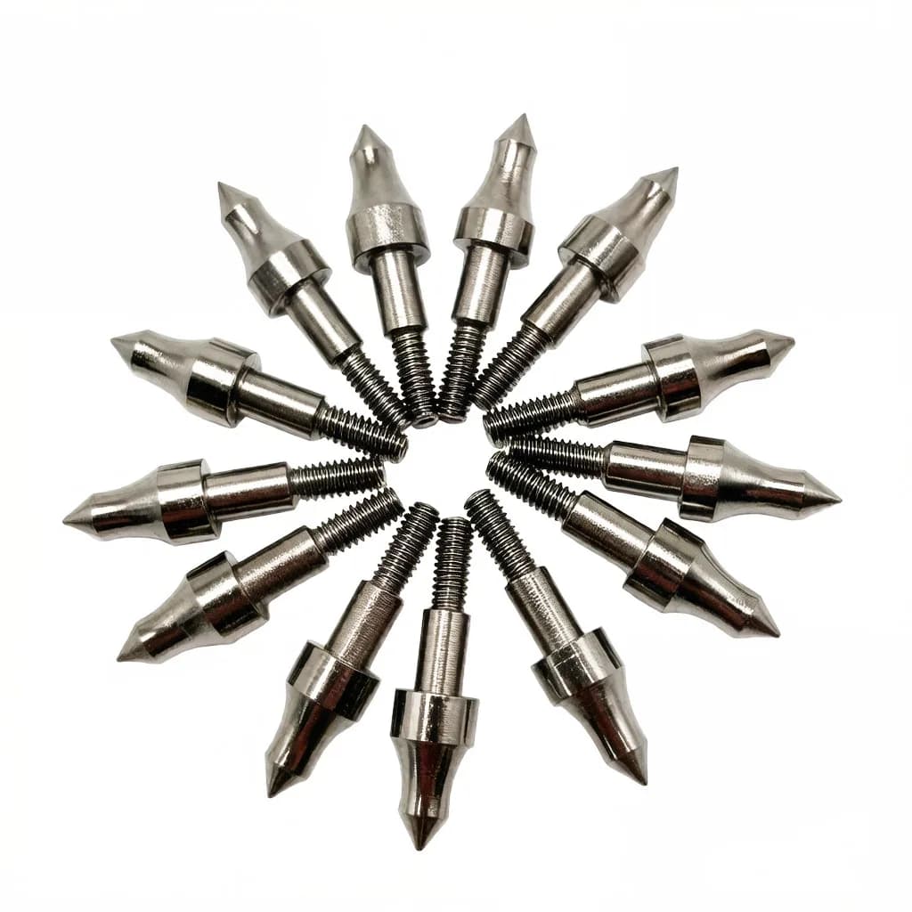 ID7.6 mm OD 8.8mm punte a punta di freccia 100gr e freccia Inster in alluminio per la caccia con arco tradizionale composto 30 pezzi
