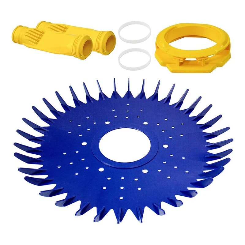 Per Zodiac G3 W70329 Guarnizione alettata/disco/gonna e W69698 Pulitore per piscina Membrana e W70327 Piede Pad Parti per pulizia piscina