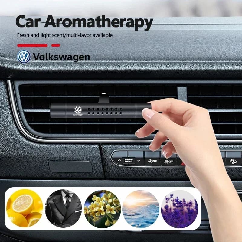 Profumatori per auto da agganciare alla presa d'aria, aromaterapia a lunga durata per VW Atlas Jetta Touareg Variant Golf Polo GTI Taos Nivus Pa