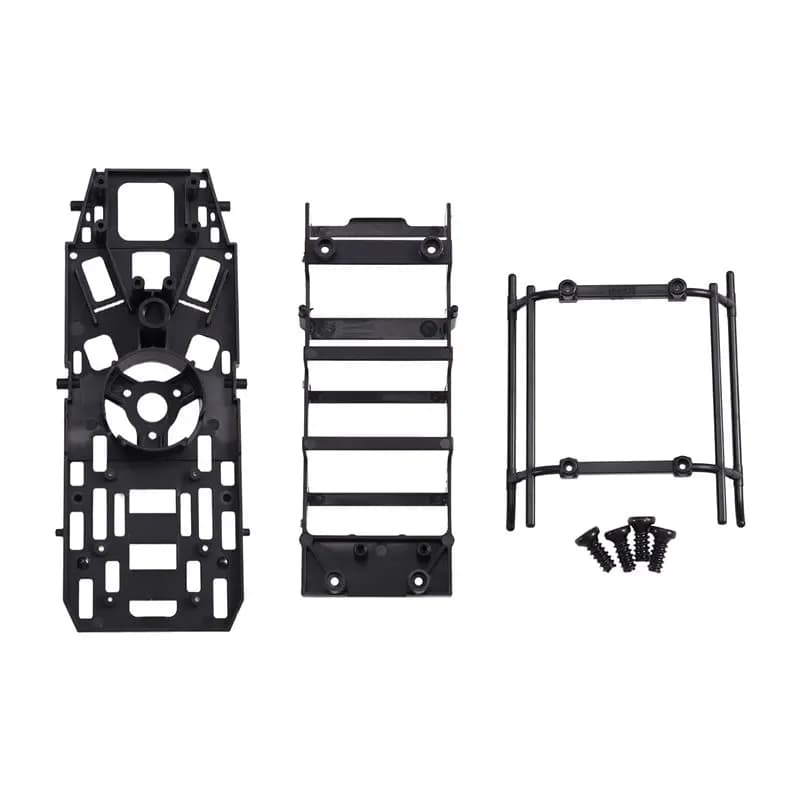Kit di Aggiornamento B78B-RC per Elicottero: Carrello di Atterraggio C190 + Telaio Principale per Parti di Elicottero RC C190