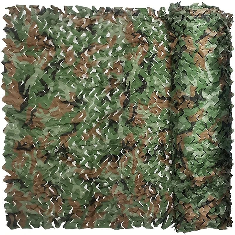 Mimetica Militare Network, Mimetica da Caccia, Tenda Parasole per Feste, Camping, Auto, Riparo Solare, Rete Mimetica per Giungla