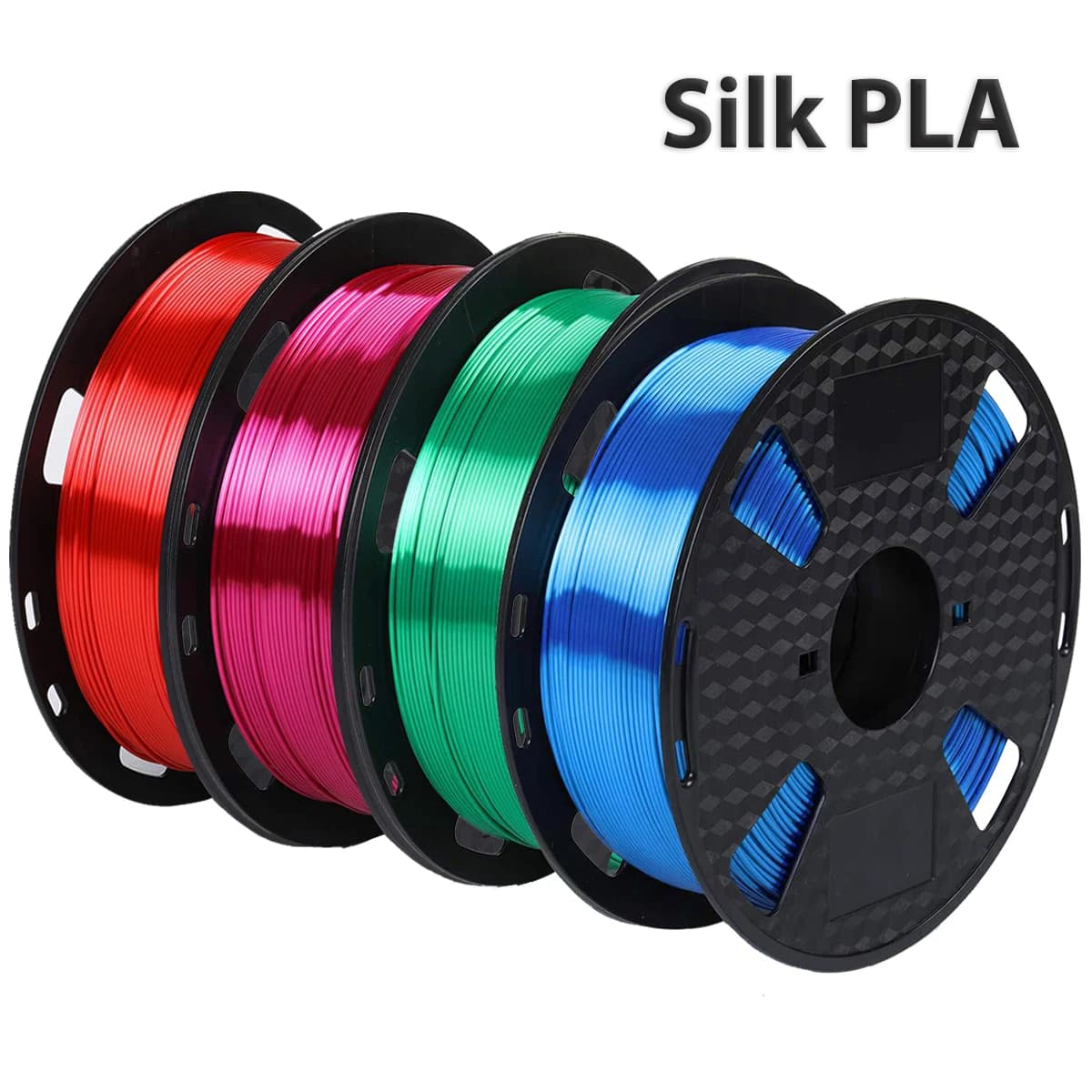 Filament Materials for 250 g Silk Printer PLA Green Blue Black Silk 3D Printer Filament Printing Wire Packing 1.75 mm