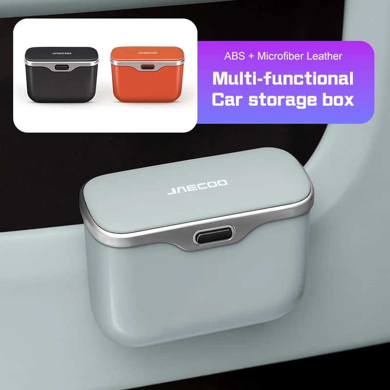 2026 Waterproof Car Garbage Bin Trash Can For Chery Jaecoo J7 J8 2023 2025 Door Side /Seat Back Hanging Storage Box Accessories