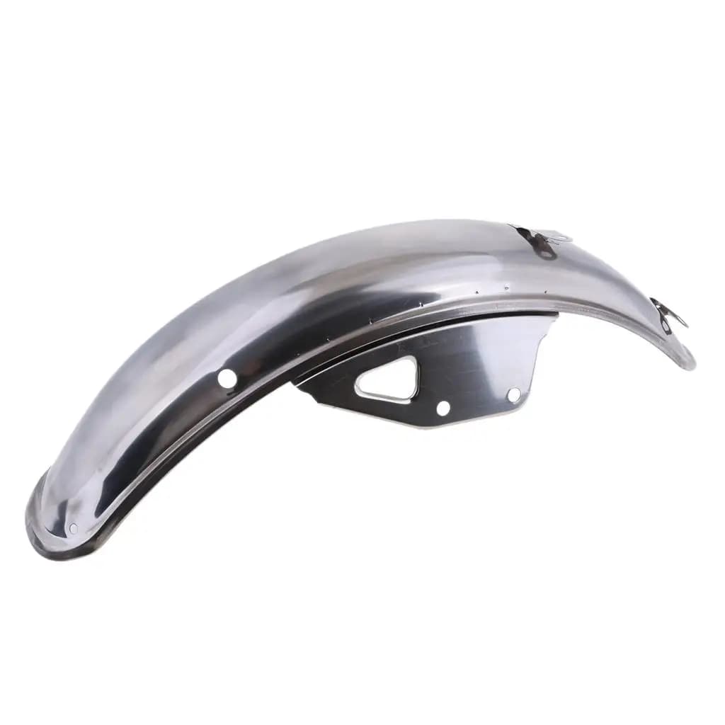 Copertura anteriore per moto sostitutiva diretta per parafango anteriore in acciaio inossidabile da 53 cm per Honda CG125