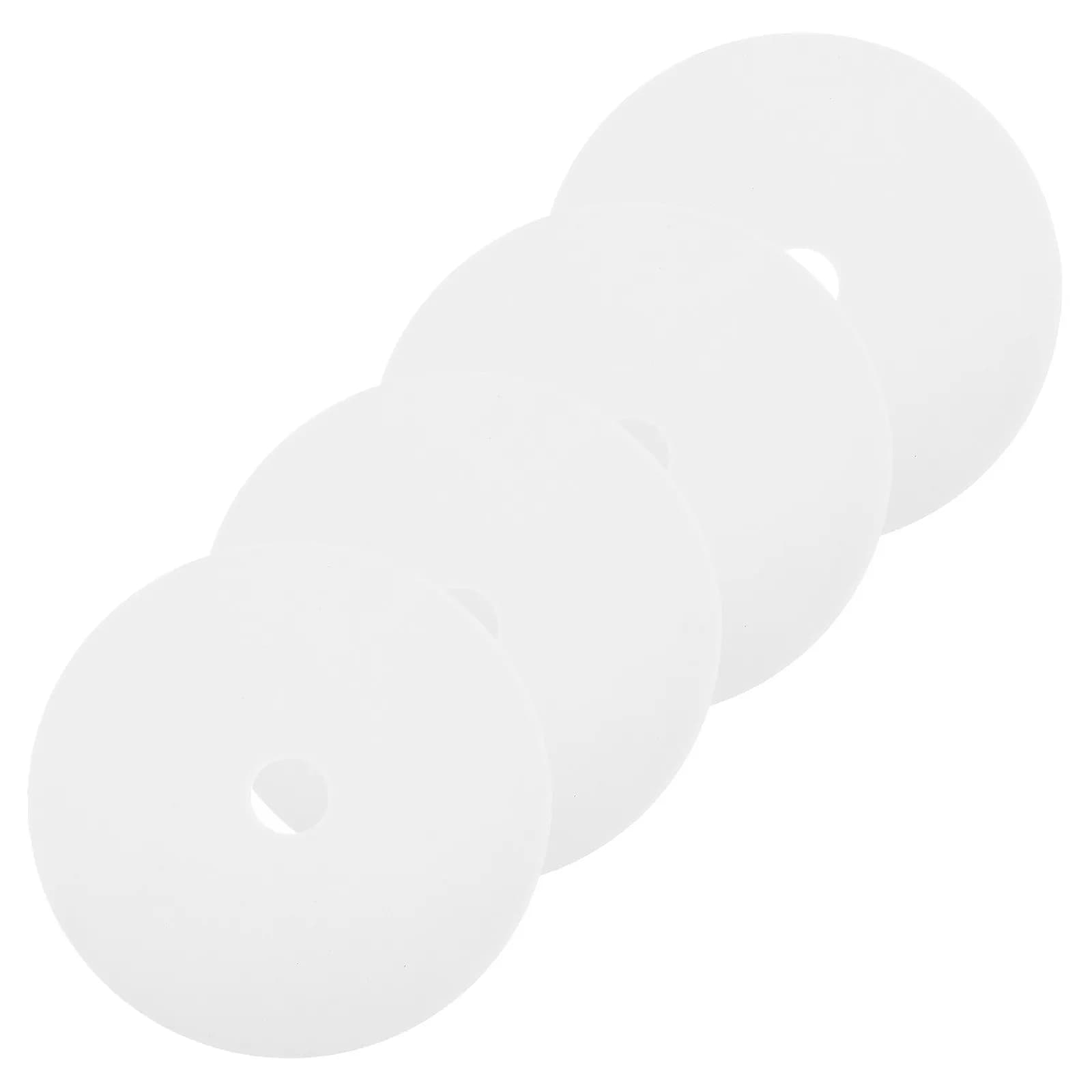 4 pezzi di ricambio per spazzole per WC, copertura antiodore, uso a lunga durata, facile installazione, accessorio per la pulizia del bagno, accessorio per la decorazione domestica