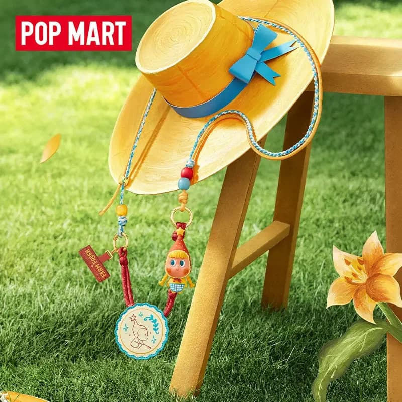 POPMART Twinkle Twinkle Farm Tales Series Long Lanyard Blind Box Toys Guess Bag Dolls Cute Anime Figure Original Ornaments Gift
