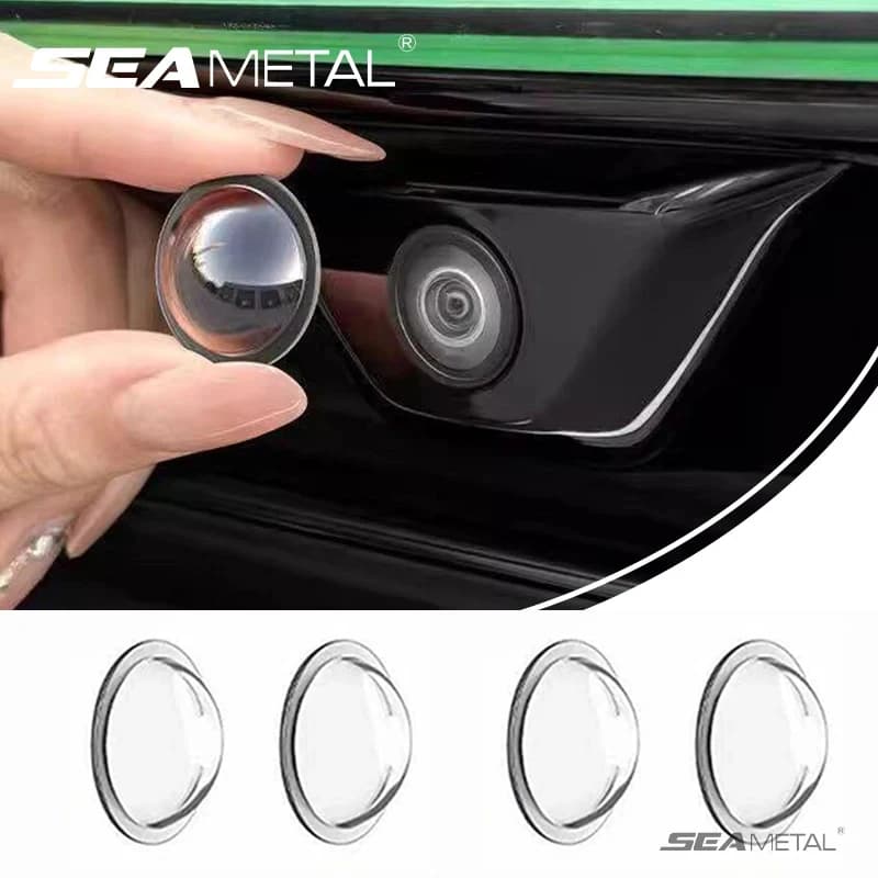 SEAMETAL 2/4PCS Universal protection for camera lens for car, scratch-resistant, waterproof, rear camera cover for car, for car accessories