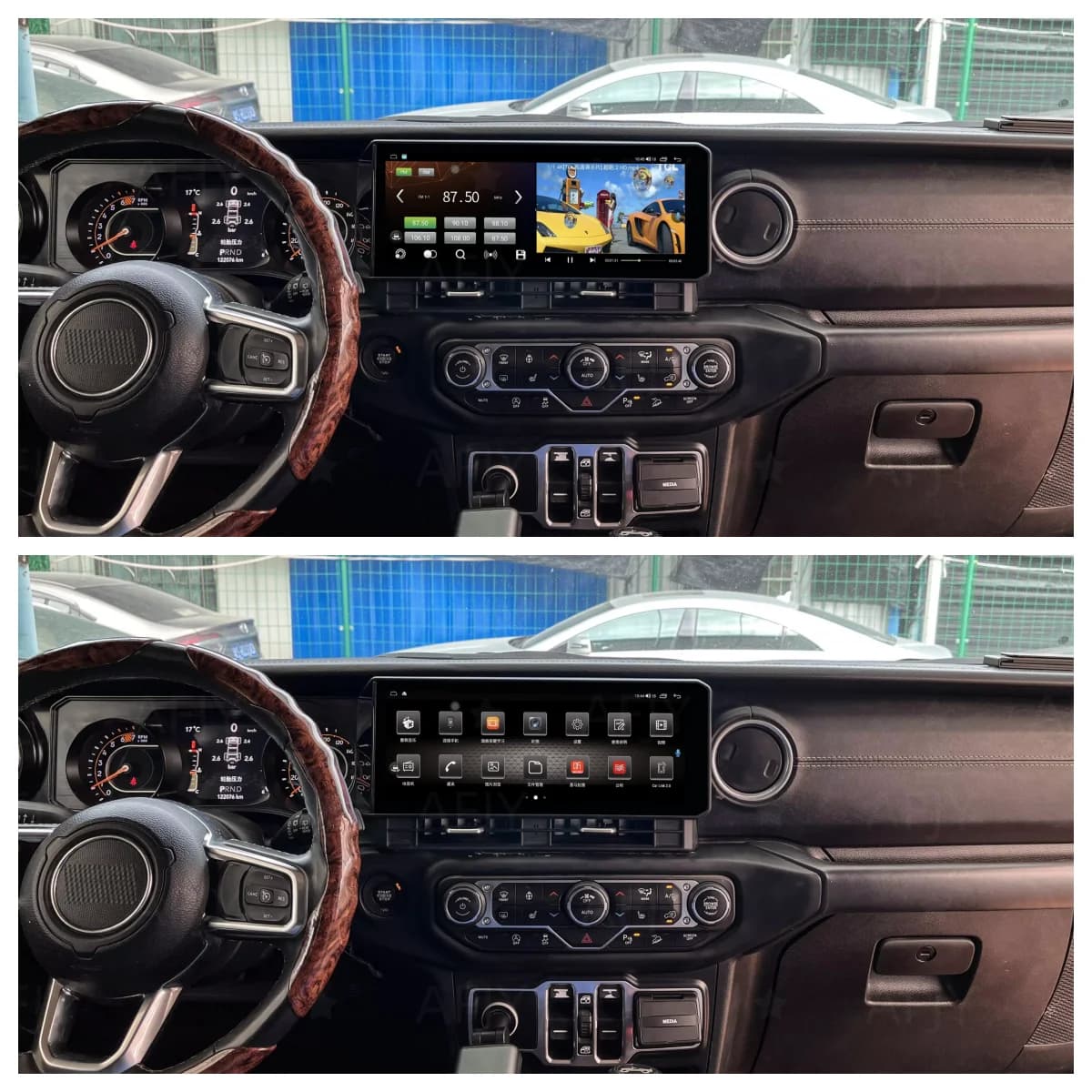 12.3 Inch For Jeep Wrangler Rubicon 2018 2019 2020 2021 2022 Carplay Car Dvd Player Android Radio Touch Screen Gps Navigation