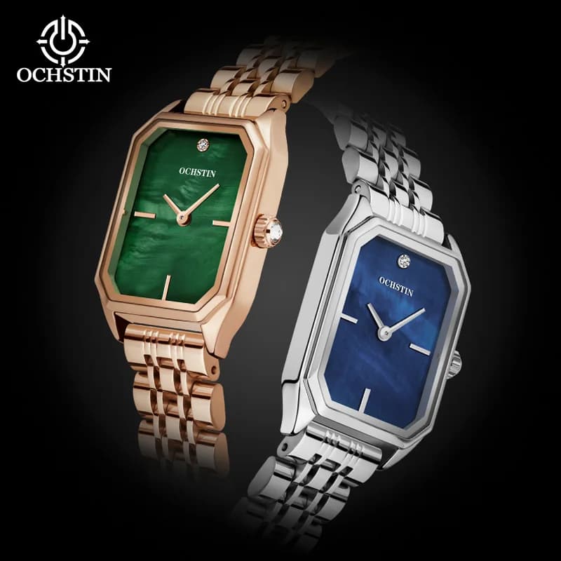 OCHSTIN Japan Movement Women Rose Gold Simple Fashion Casual Brand orologio da polso Luxury Lady Square Watches Relogio Feminino