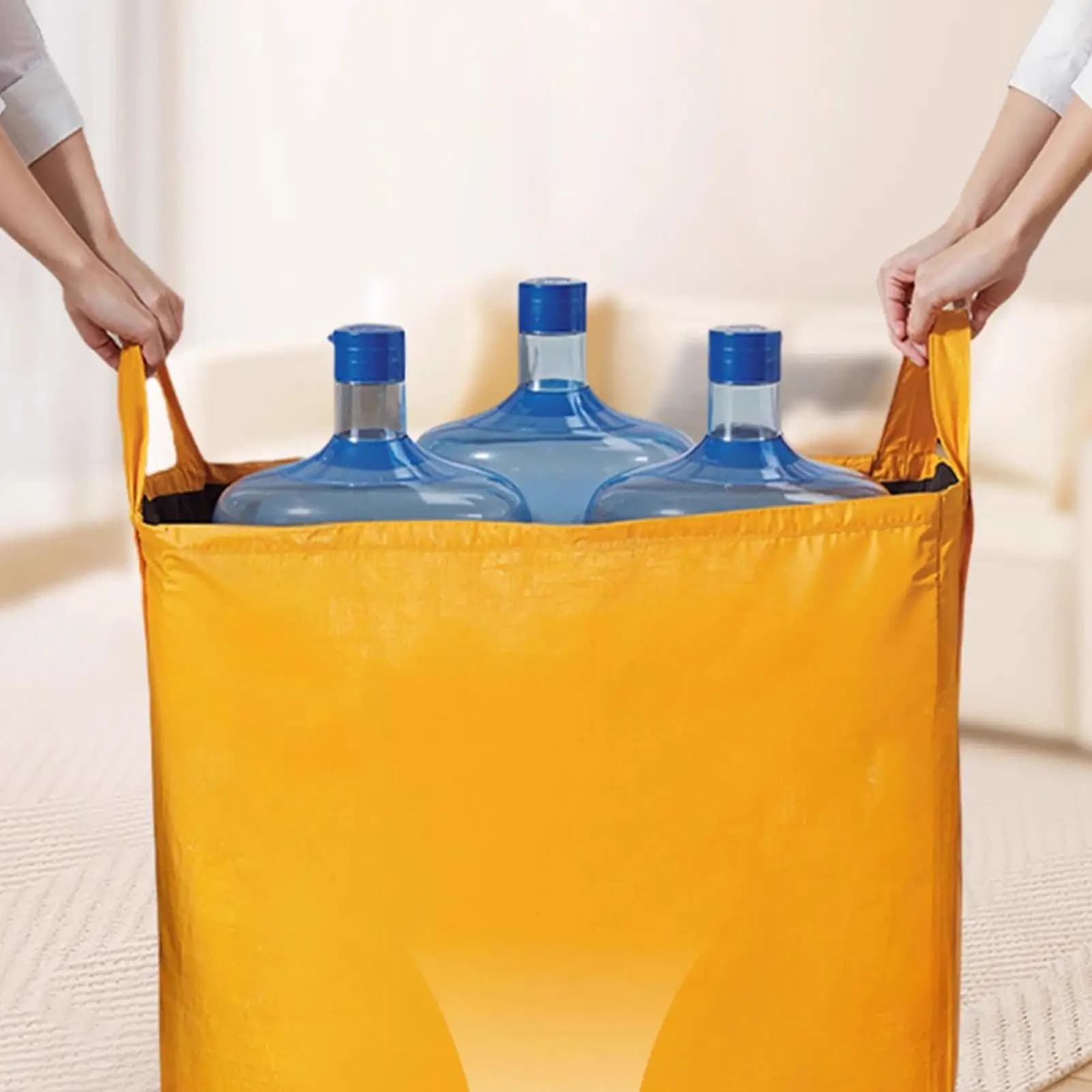 Handbags for displacement Large container for displacement with hinge Waterproof garment container for packing clothes for shopping of university travel laundry dorm closet