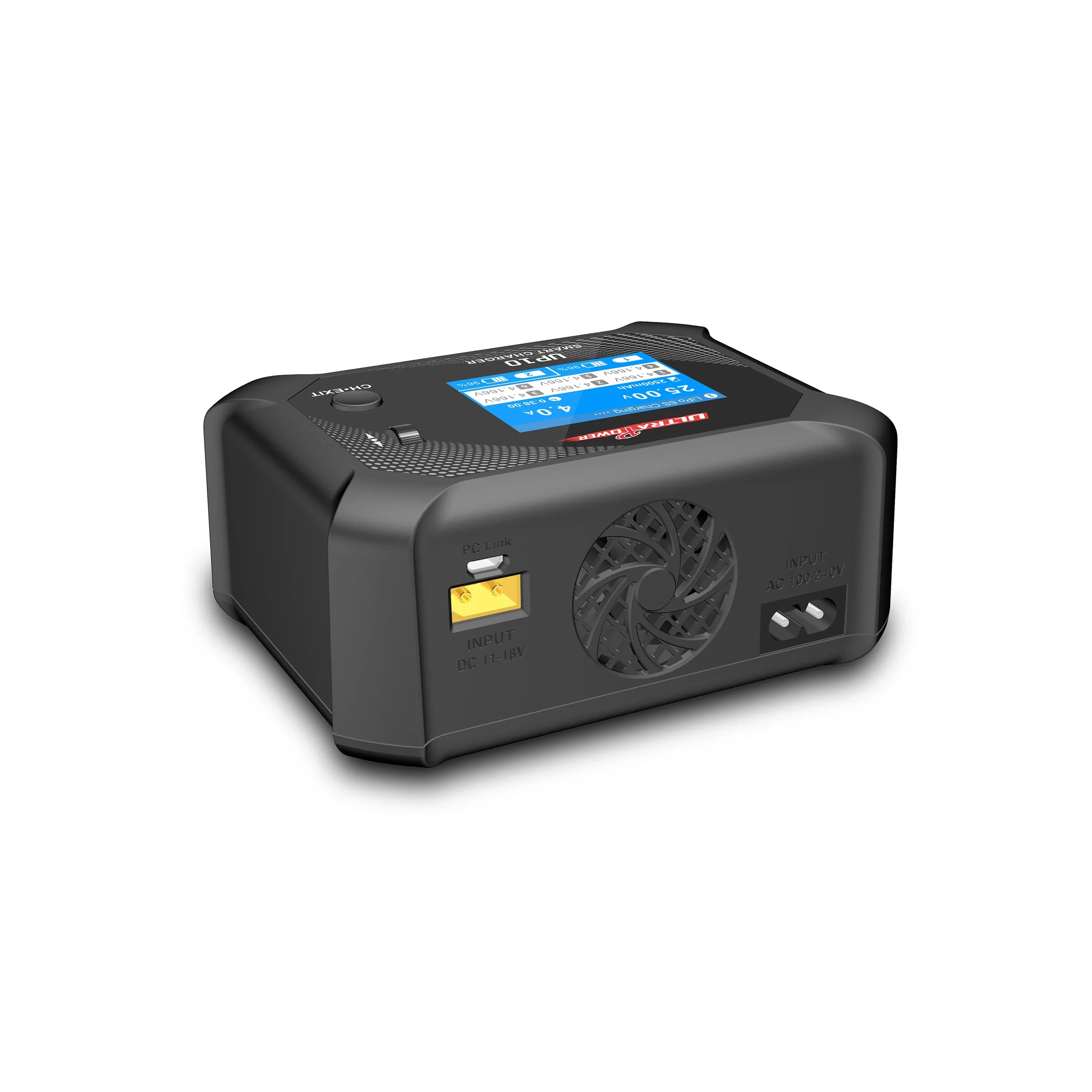 Caricabatteria UltraPower UP10 AC100W/DC200W Caricatore e scaricatore Smart Balance a doppio canale per auto RC LiHv LiPo LiFe Lilon NiM