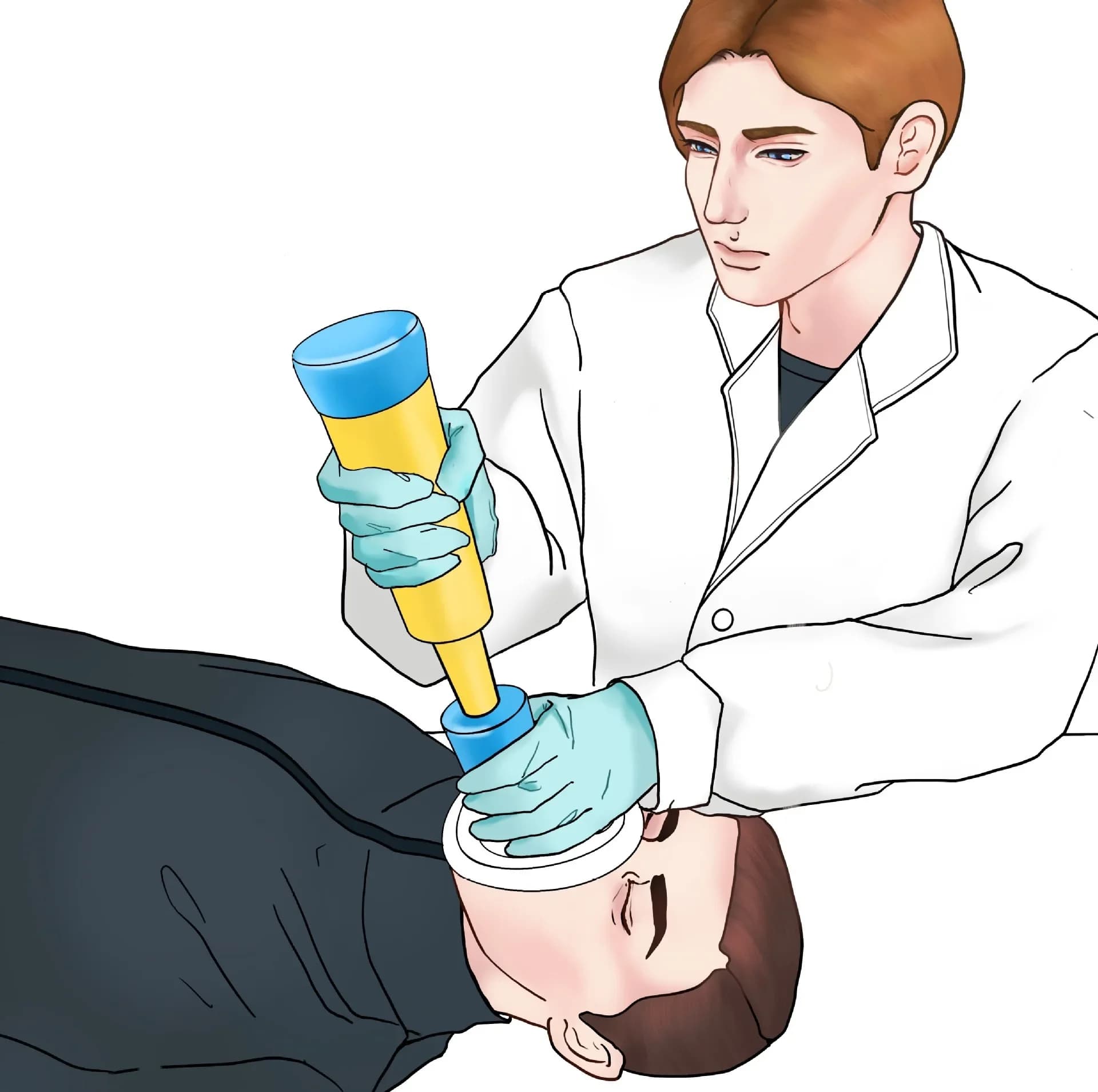 Maschera da allenamento Dispositivo antisoffocamento Salvataggio Aspirazione Emergenza Anti asfissia RCP Kit di pronto soccorso Adulti e bambini Salvataggio a casa