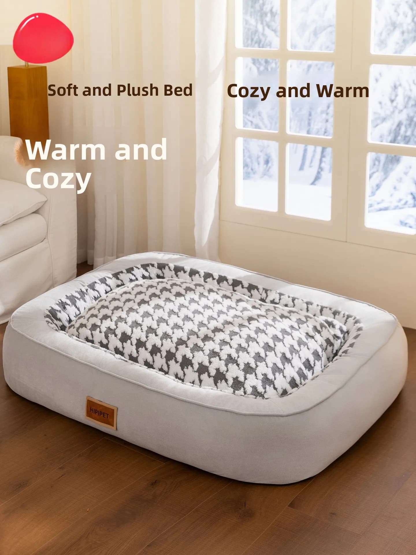 Cuccia Grande per Cani, Tappetino Caldo Invernale, Cuccia Universale Quattro Stagioni per Cani, Cuscino per Cuccia per Golden Retriever, Forniture per Animali Domestici da Interno