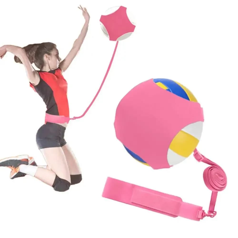 Il kit di allenamento per pallavolo con elasticità migliora le abilità di gocciolamento Aiuto per l'allenamento del calcio Allenatore di punte per pallavolo Creatività regolabile