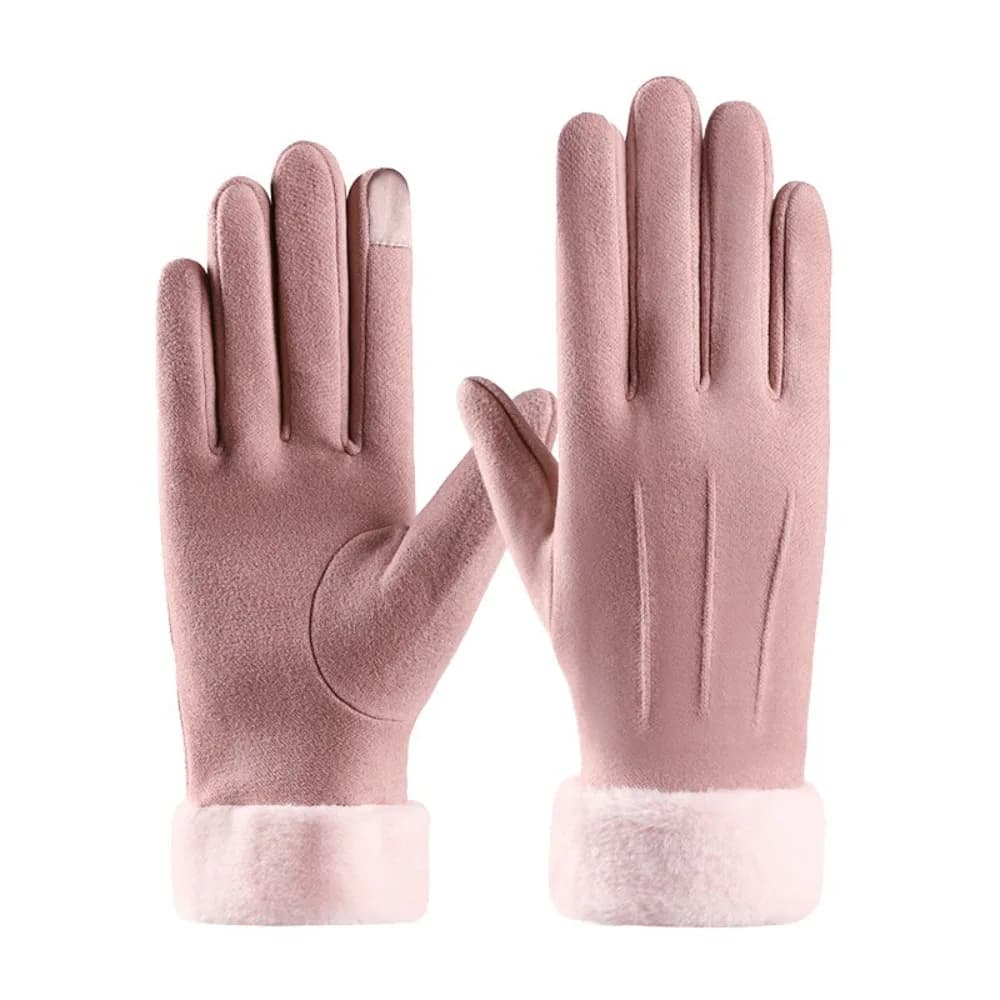 Guanti invernali caldi e spessi Guanti da esterno Guanti touchscreen Lady