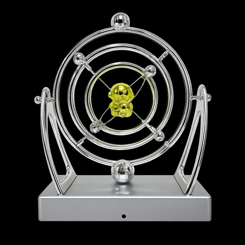 Battery Powered Celestial Orbit Pendulum Magnetic Balance 3D Space Model Perpetual Motion Machine Creative Rotary