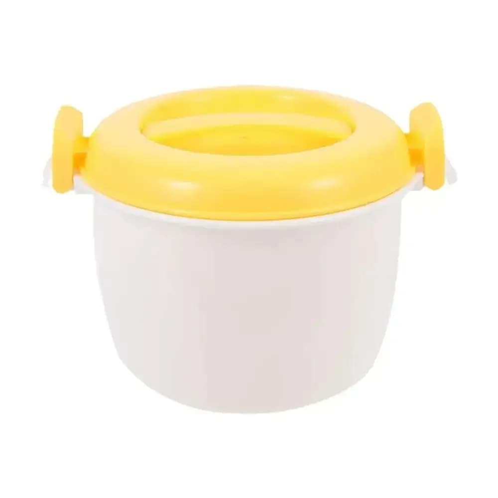 Pentola per cottura a vapore portatile per microonde, pentola per verdure, pasta, zuppa, contenitore per alimenti, riscaldamento domestico, scatola per il pranzo, fornello di riso