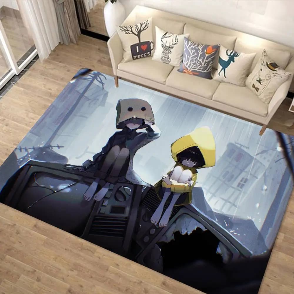 Adventure L-Little Game Nightmares Kitchen Mat Kids Room Bedroom Decoration Balcony Anti-Slip Doormat Living Room Alfombra
