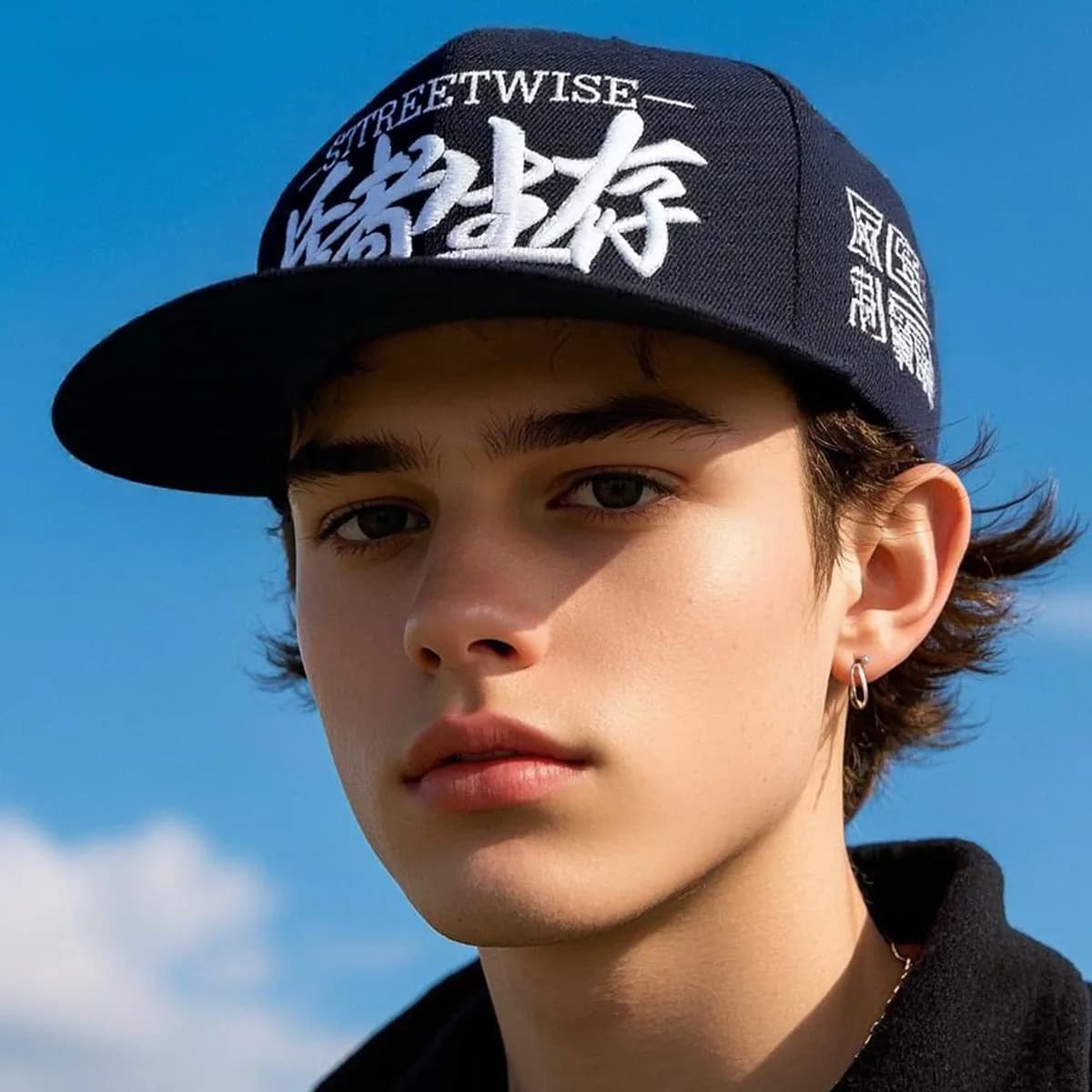 New Fashion Men Hats Summer Brand Adjustable Chinese Characters Women Baseball Caps Casual Outdoor Snapback Letter Embroider Cap