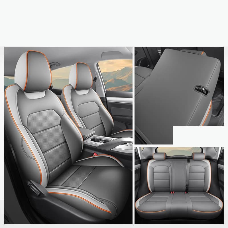 Luxury Custom Car Seat Covers for Hyundai Tucson Santa Fe Kona i30 i10 i40 I20 Crete IX35 Sonata Solaris Accent Car Accessories