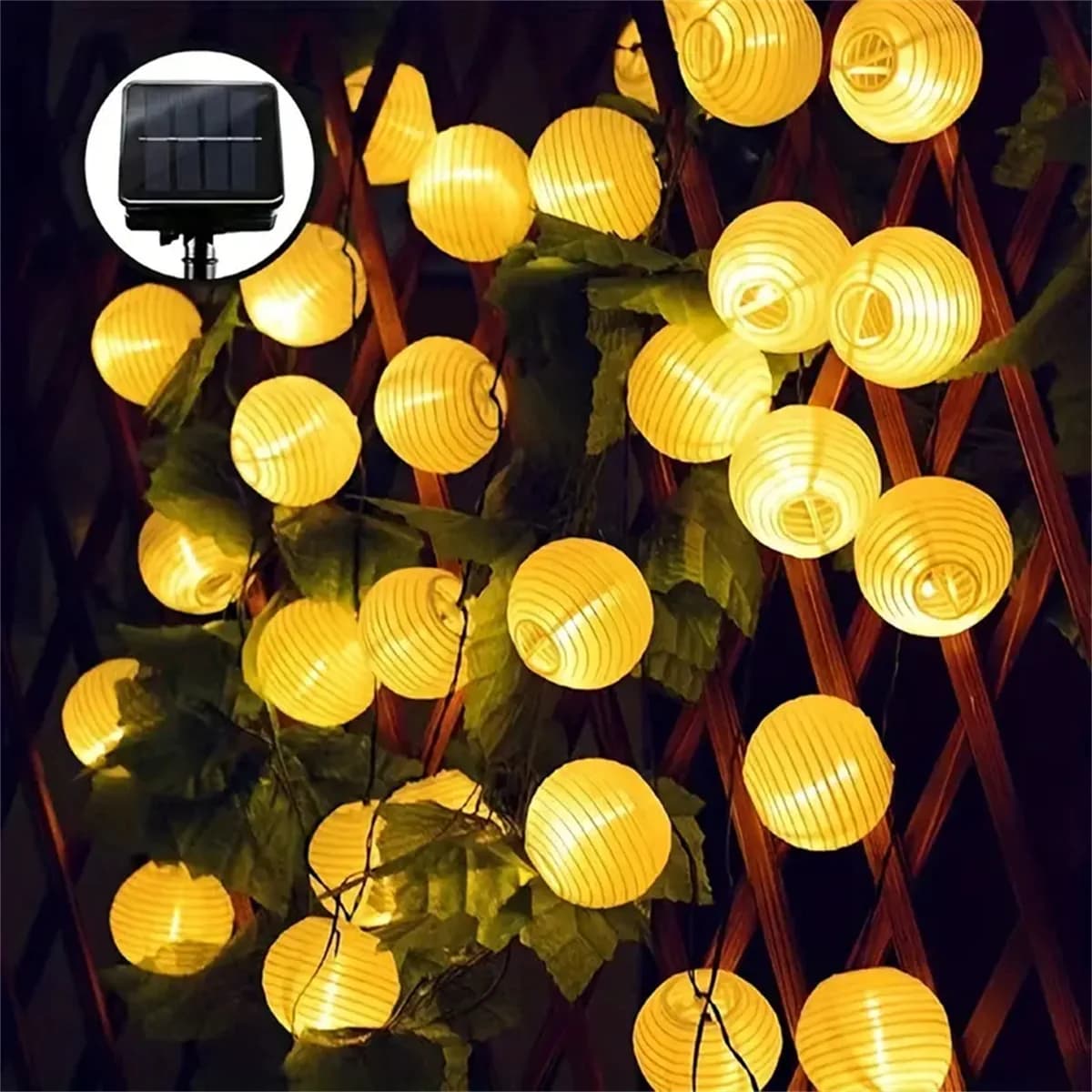 Lampada a energia solare a LED Lanterna impermeabile Lucine Lampada a energia solare per decorazioni per luci da giardino per ghirlande esterne