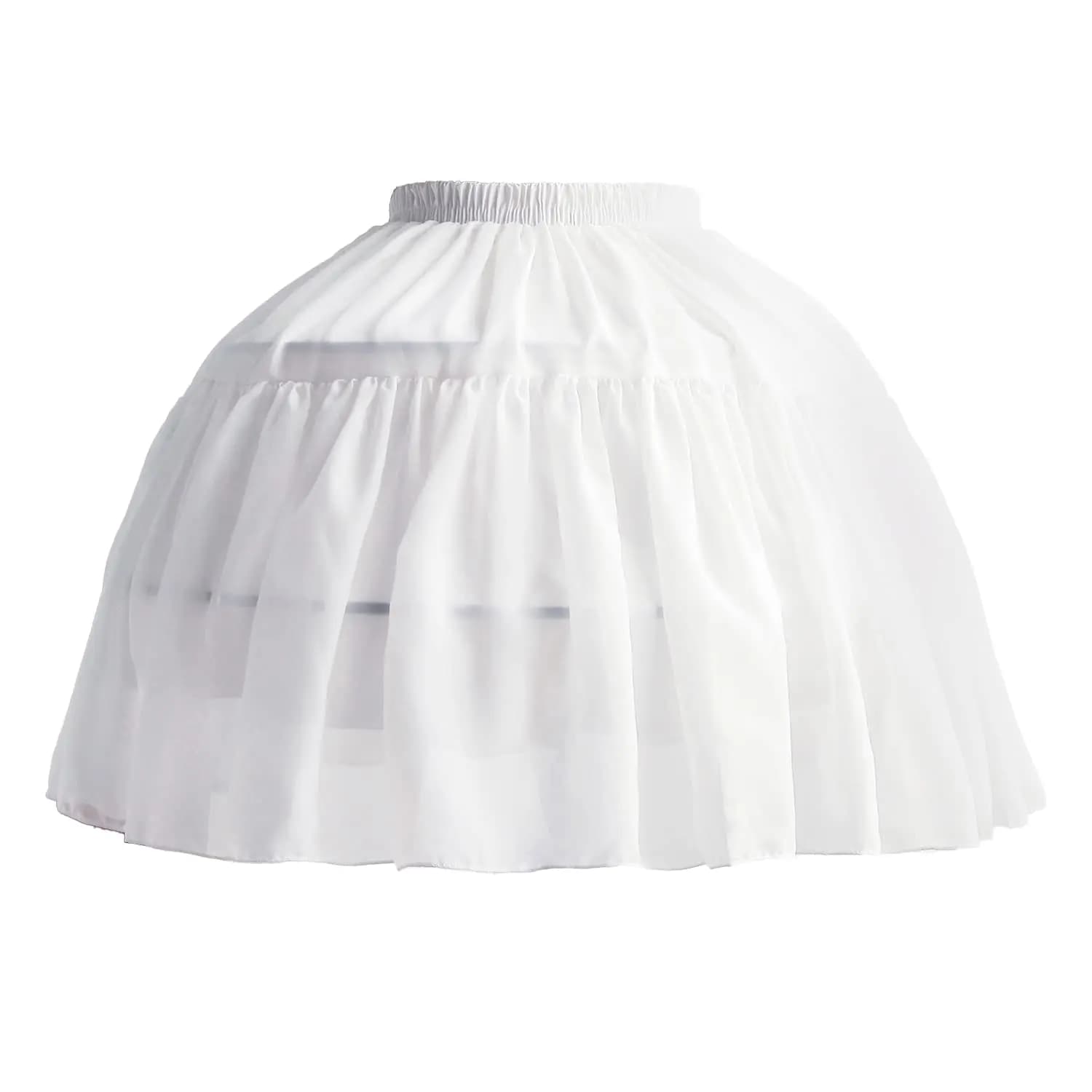 Sottogonna in crinolina Sottogonna da donna Gonna a cerchio Sottogonna corta in pizzo per abito cosplay