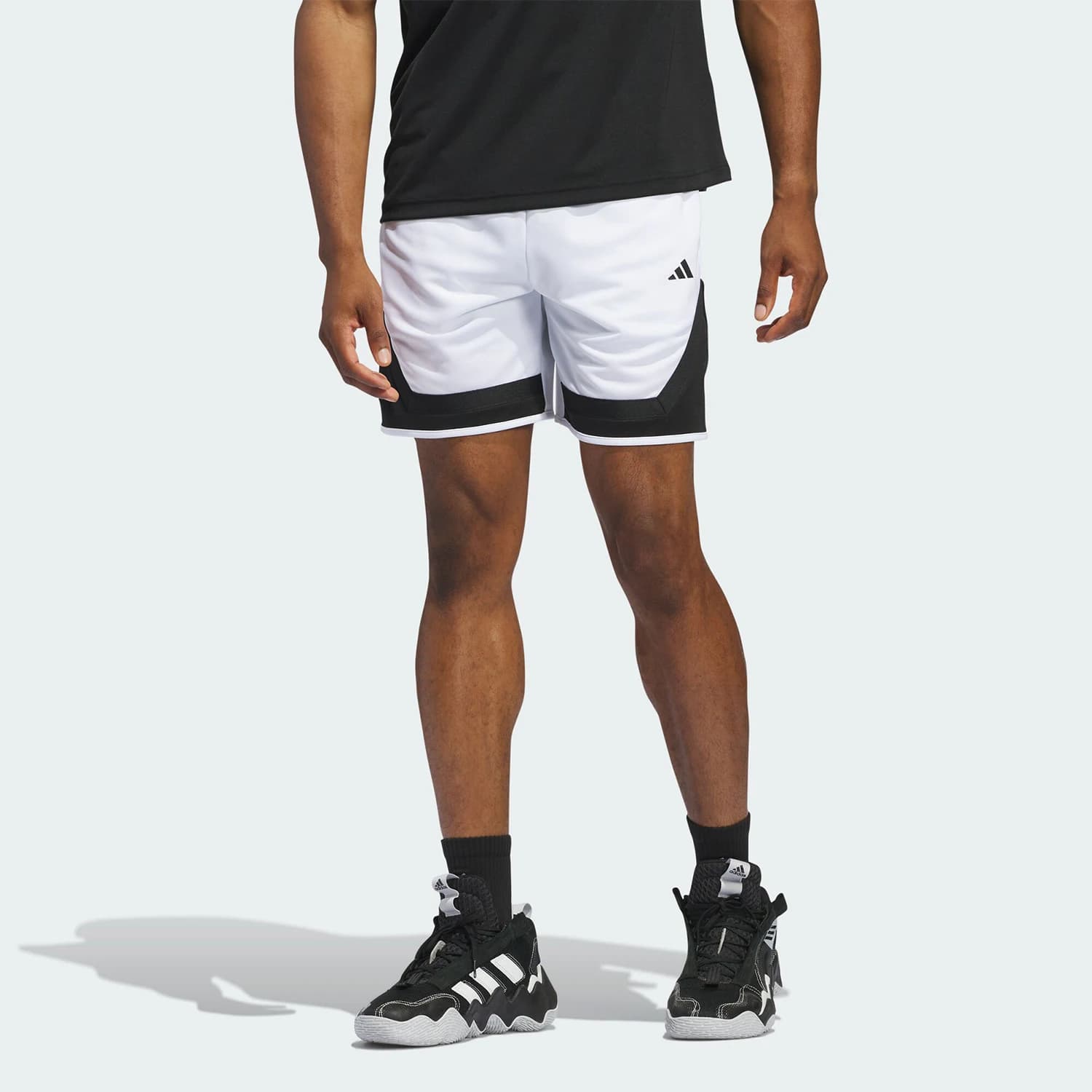Pantaloncini da basket sportivi da uomo Adidas ufficiali autentici PRO BLOCK SHORT IX1849