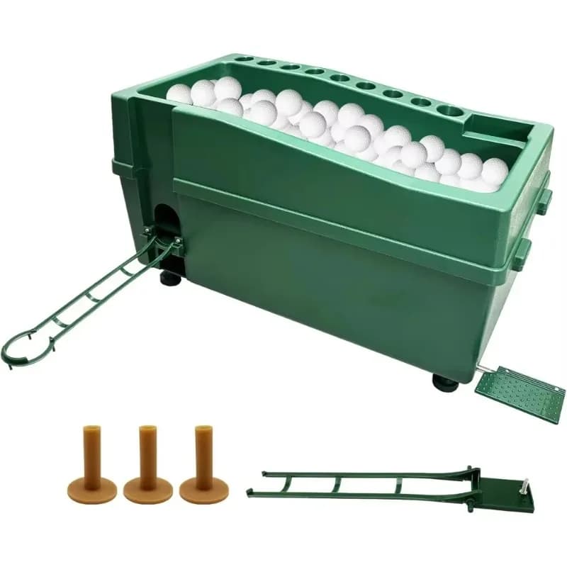 Macchina da golf semiautomatica per palline, macchina da golf, driver automatico, emulatore interno, campo di guida per golf