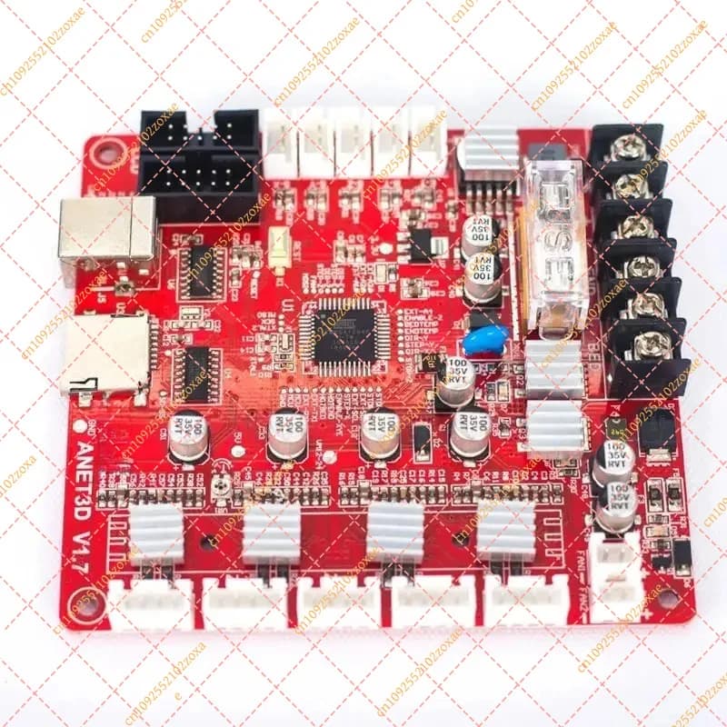 Upgraded Motherboard for A8 3D Printer, A8 Plus Control Board, Mainboard Replacement Parts, Optimized Functionality