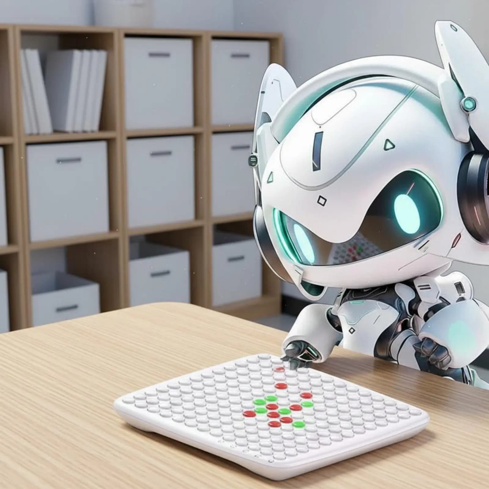 Gioco Elettronico AI Gomoku per lo Sviluppo del Ragionamento, Gioco Educativo Cinque in Fila per Bambini