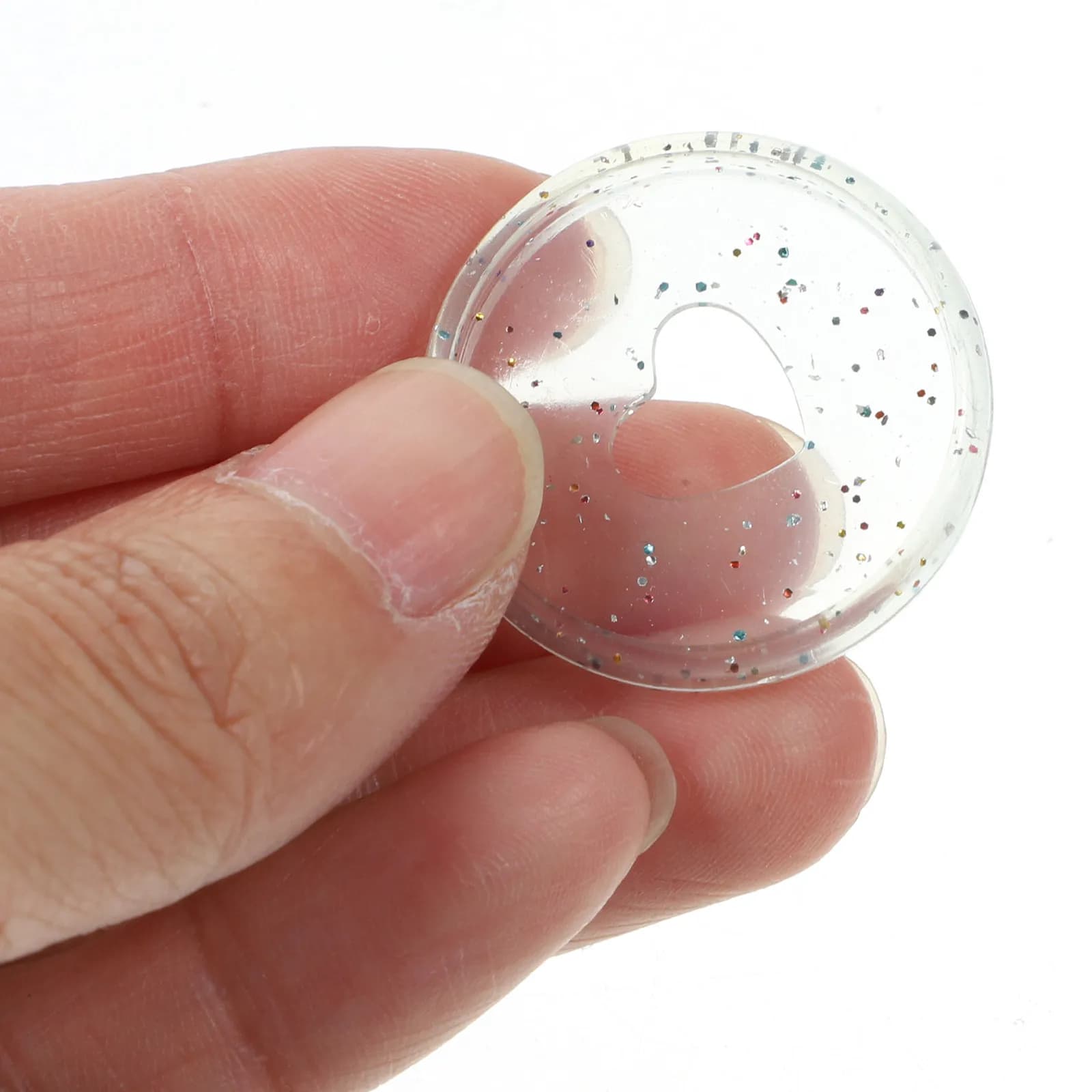 50 Pezzi Dischi di Espansione per Rilegatura a Disco, Anelli per Rilegatura a Fogli Mobili, Dischi di Rilegatura in Plastica, Forniture per Quaderni e Agende, Fibbie di Rilegatura