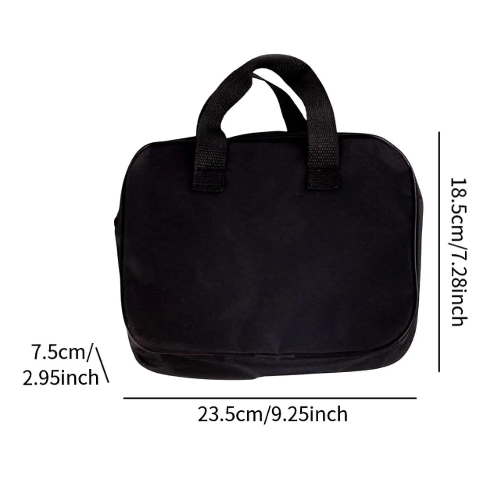 Handheld Vehicle Vacuum Cleaner Storage Bag Flannel Shockproof Storage Case for Car Cleaning Tools