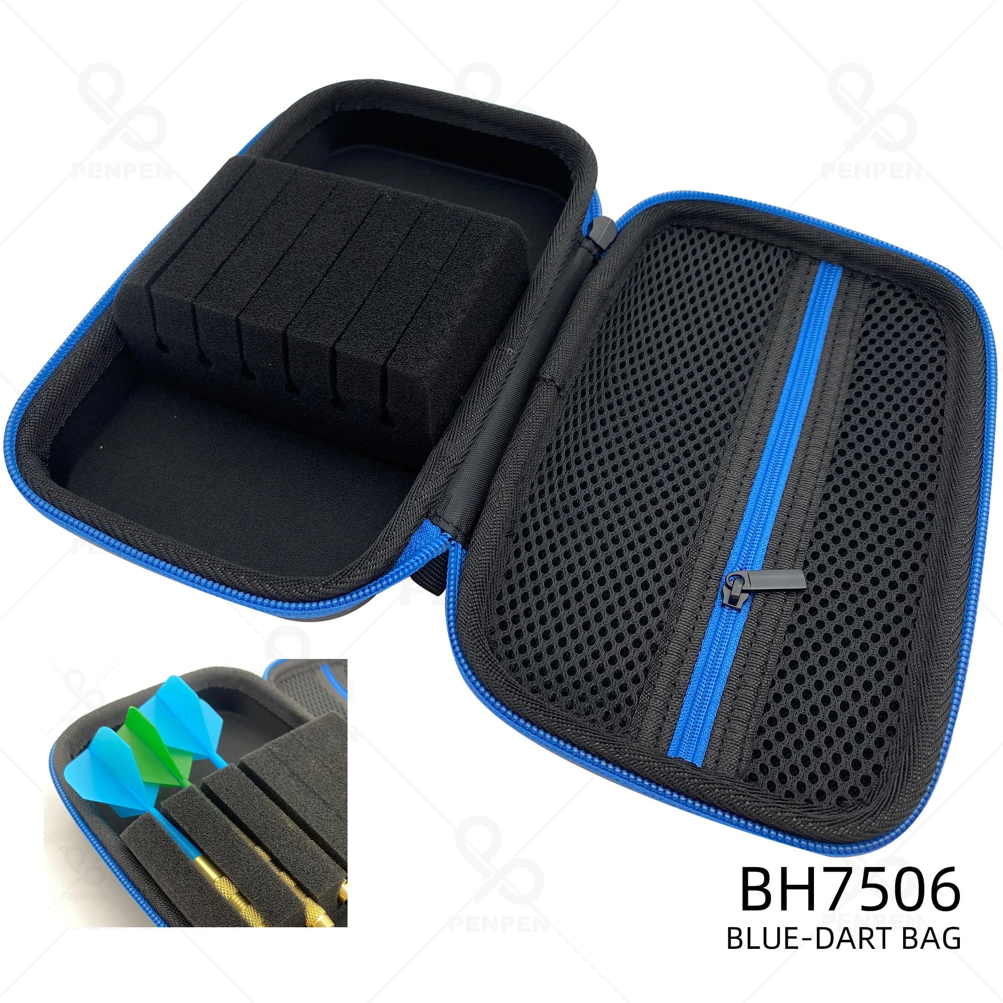 WEDARTER EVA Borsa per freccette Organizzatore Porta punte Alberi Custodie per il trasporto Accessorio Custodia per il trasporto Borsa vuota Contenitore per freccette, borsa