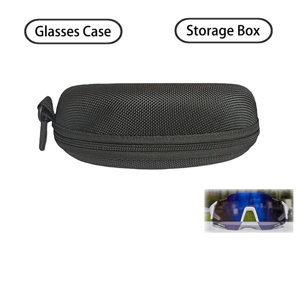 Shockproof Ski Goggles Storage Bag Portable Protective Eyeglasses Case for Motorcycle Ski Outdoor Sports Goggles