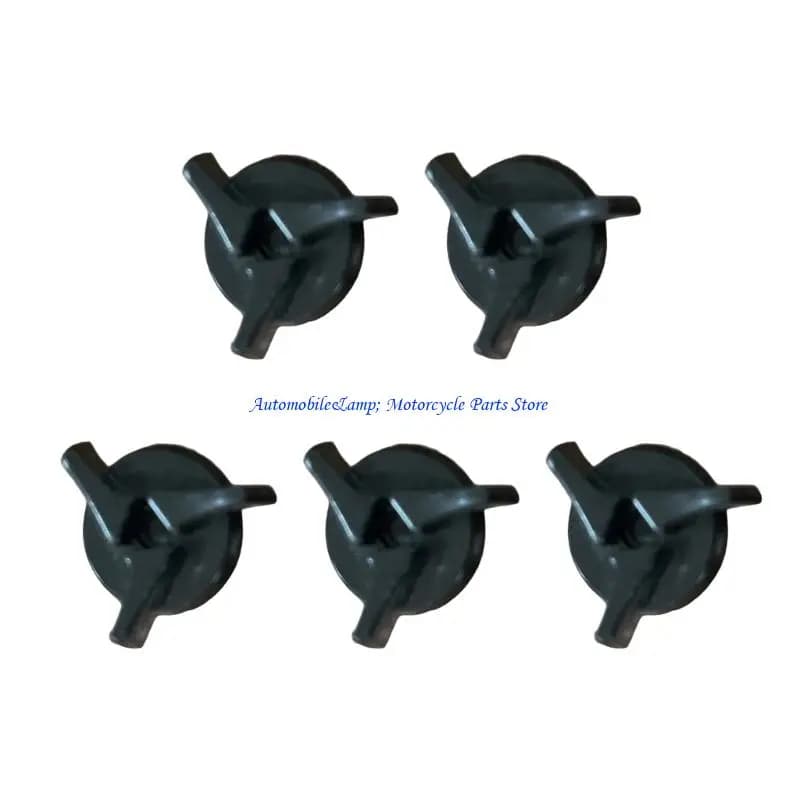 H7BD 5 pz/10 pz viti fissaggio in plastica nera Visiere per caschi sicuri Parte ricambio per caschi da