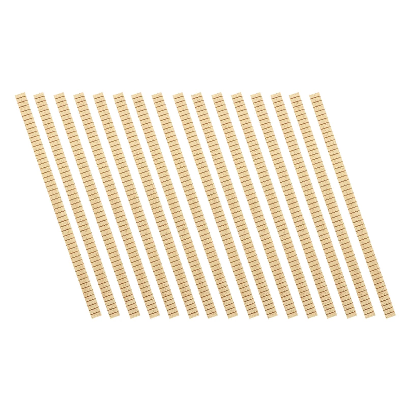 16Pcs Guitar Binding Purfling Strip Wood Inlay DIY Guitar Edge Marquetry Luthier Supply Ukulele Decorative