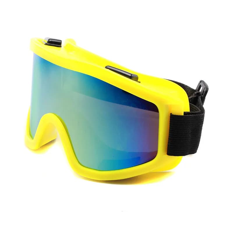 Ciclismo Sport all'aria aperta Occhiali da sole Donna Occhiali da sci Occhiali da sole Antivento Inverno Anti-Fog Maschera da sci Occhiali tattici fuoristrada