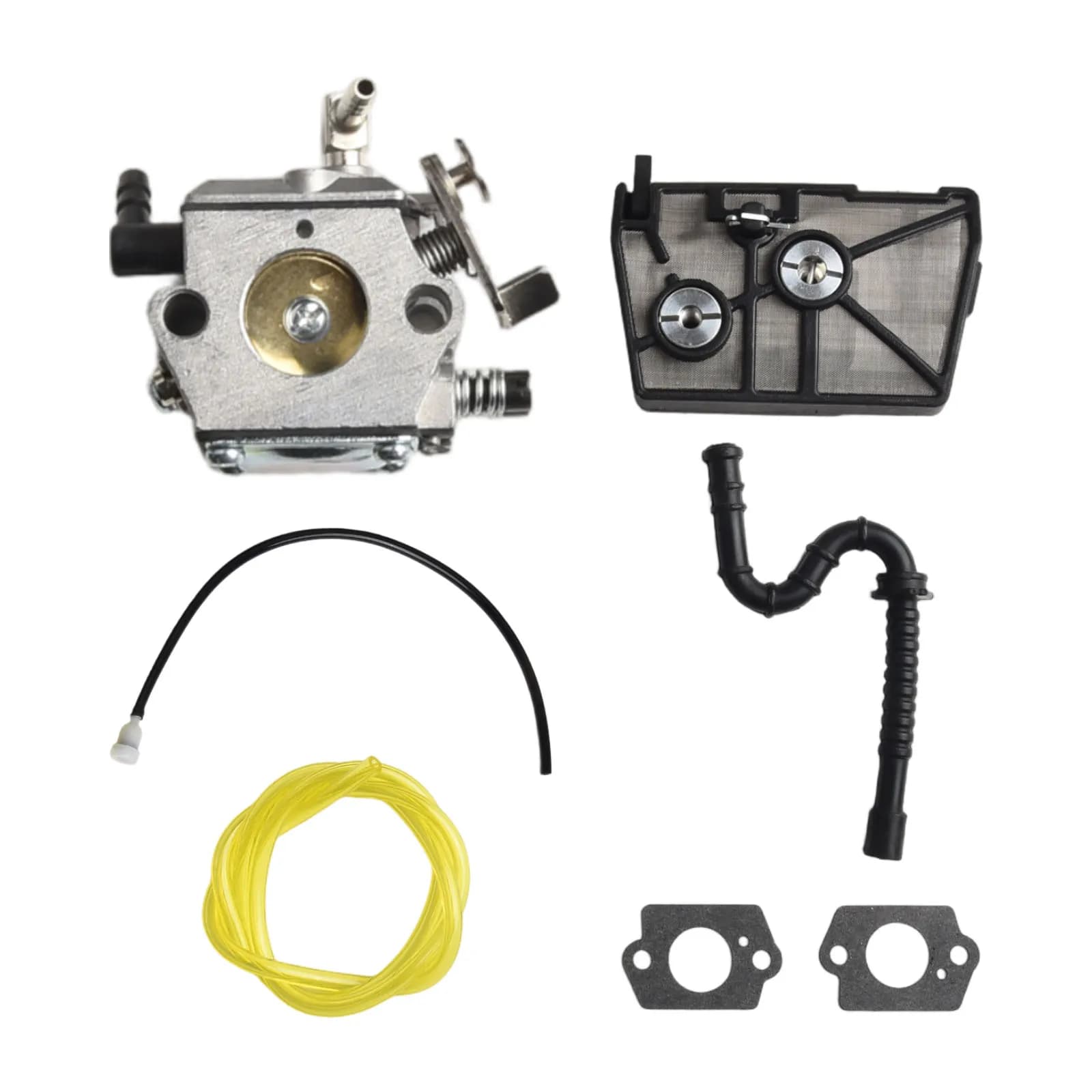 Replacement Kit Carburetor for Motosega, as from Illustration, with Fuel Pipe that Improves the Efficiency of Fuel