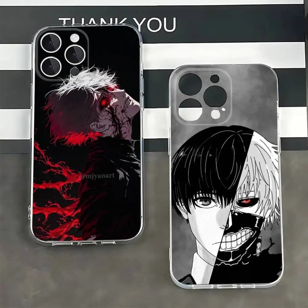 Cool Tokyo Ghoul-j Phone Case For iPhone 17 16 15 11 12 13 14 Pro Max 7 8 Plus X Xr Xs Max SE 12mini Silicone Soft Cover