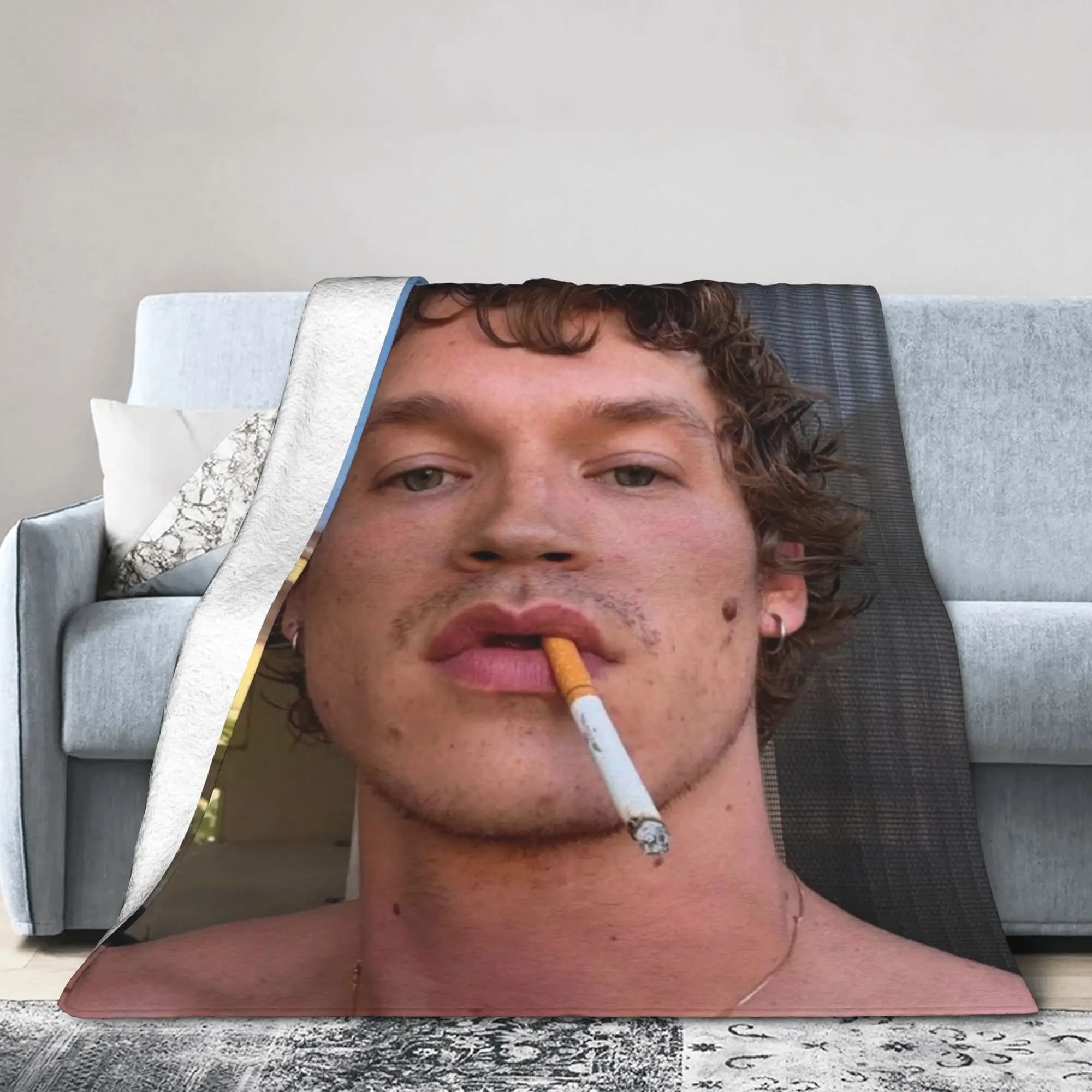 Hudson Williams Connor Storrie Coperte Riscaldate Rivalry, Coperta in Pile Super Morbida, Regali Carini, Plaid Trapuntato