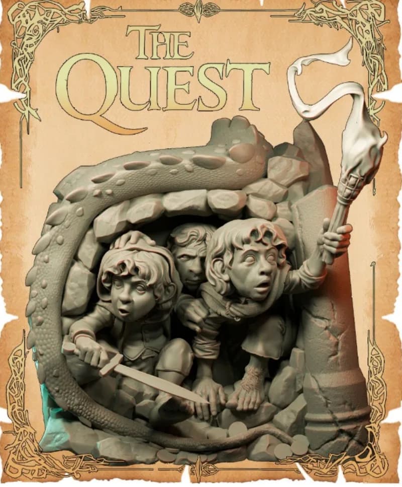 Kit Modello in Resina Pressofusa Alta 80mm, Miniatura Fantasy da Assemblare, Gnomo delle Dungeon, Non Assemblato e Non Dipinto, Giocattolo Fai-da-Te