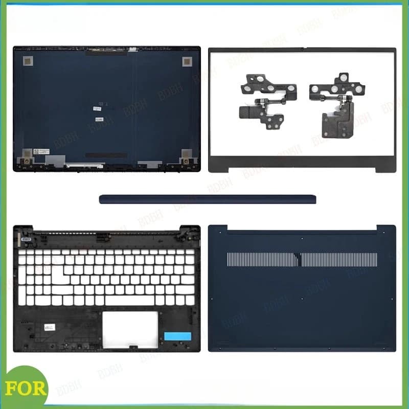 NUOVO per IdeaPad S340-15 S340-15IML S340-15IWL S340-15API S340-I5IIL Coperchio posteriore LCD, Cornice anteriore, Cerniera, Poggiapolsi, Scocca inferiore per laptop