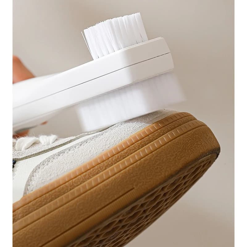 Spazzola Elettrica per Scarpe con Ricarica Wireless, Pulitore a Ultrasuoni Vibrante per Stivali in Pelle, Portatile e Automatico per Casa e Viaggio
