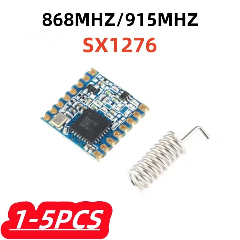 1-5 Pz/lotto Nuovo SX1276 LORA/GFSK 868MHZ 915MHZ Modulo Ricetrasmettitore Wifi Spettro Spread Antenna di Comunicazione Wireless A Lungo Raggio