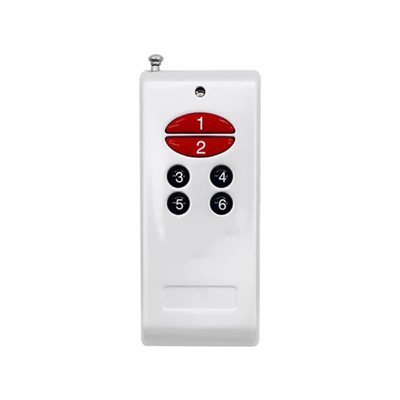 DC12V 433 MHz Rf Telecomando EV1527 Codice di apprendimento 6 pulsanti Codice universale Grabber per interruttore remoto Allarme antifurto Illuminazione