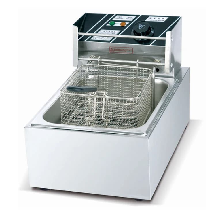 6L Commercial Electric Deep Fryer Air Electric French Fryer Home Use Machine