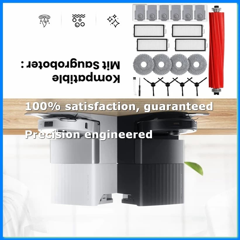 Set di accessori per aspirapolvere robot Qrevo S/Qrevo Pro, spazzola principale di ricambio, sacchetti per la polvere, panni per la pulizia, filtri-A23R
