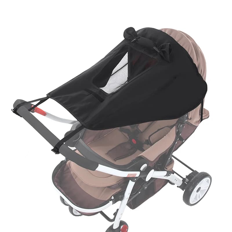 Passeggino universale antivento impermeabile protezione UV copertura parasole per bambini carrozzine per bambini accessori per attività all'aperto per auto